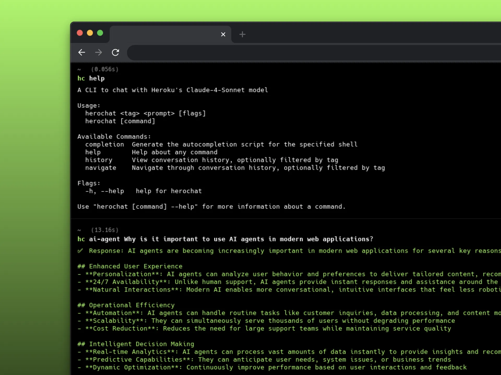 HeroChat - Heroku Go Chat | 2025