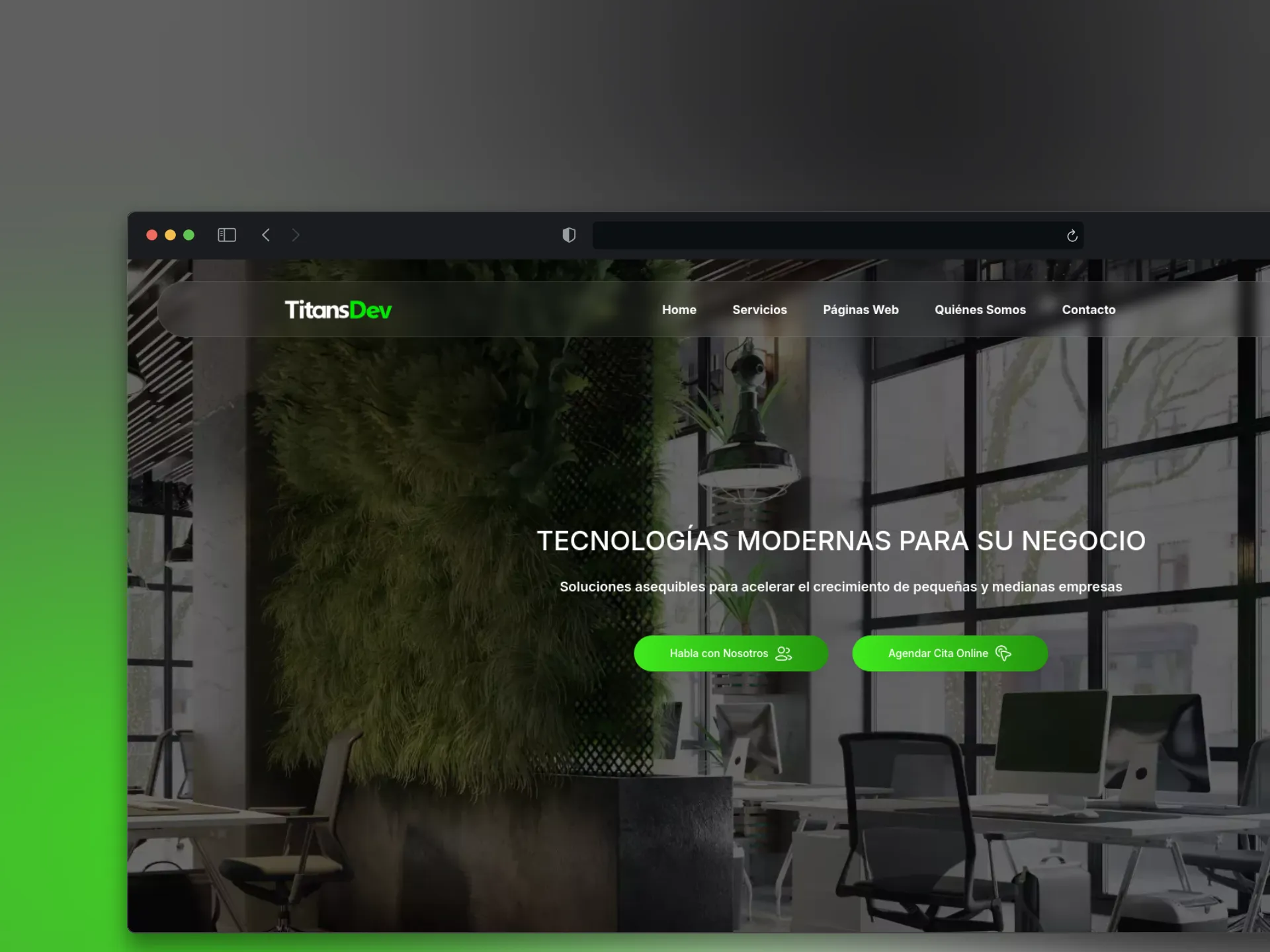 TitansDev Agency Website | 2024